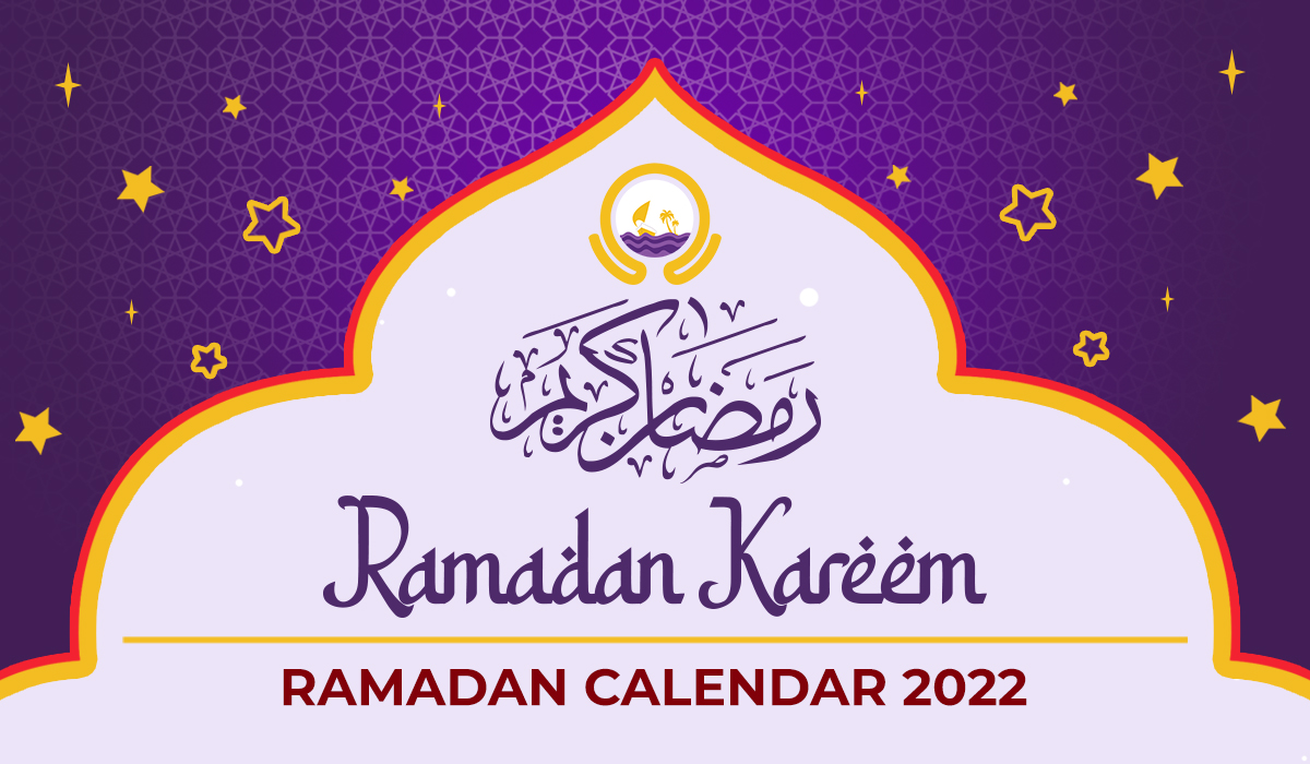 Ramadan Calendar 1443-2022